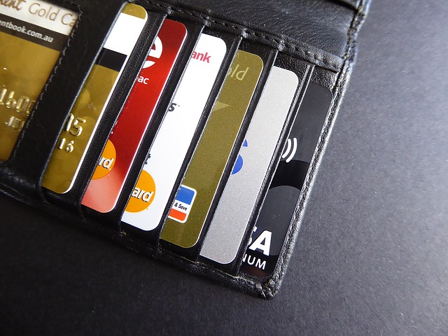 sbírka kreditních karet